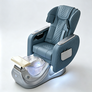 Fauteuil de Pédicure et Manucure Professionnel de Luxe Moderne avec Massage et Spa pour les Pieds - Product Image 6