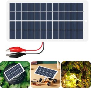 Mini pannello solare 5V 6V per Modulare aria condizionata monocristallino pannello solare piccolo 5W 10watt 20w per il campeggio - Product Image 1