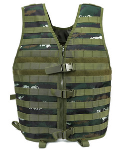 Gilet tactique camouflage formel imperméable respirant avec fermeture éclair Vêtements d'extérieur pour hommes - Product Image 1