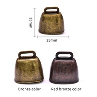 Campanacci per Animali di Alta Qualità, Suono Nitido Retrò, Campanelli per Mucche e Pecore, Strumenti Sonori in Metallo Bronzo