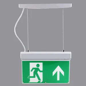 LED Emergency Exit Sign Factory Price Fire Resistant Led Emergency Exit Sign Home Garage Maintained LED Emergency Exit Signs