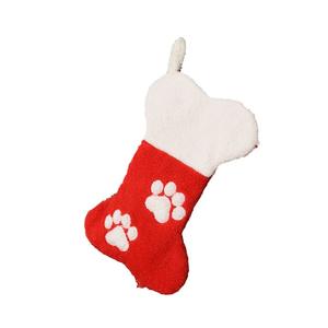 Calcetines Navideños Rojos y Verdes, Bolsas de Regalo, Bolsillos para Mascotas, Adornos Colgantes para Árbol, Decoraciones Navideñas - Product Image 5