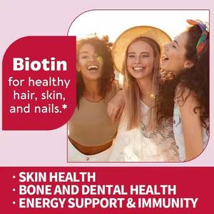 Multivitamínico para mujer de etiqueta privada con hierro + calcio Suplemento dietético de goma para energía y salud inmunológica - Product Image 3