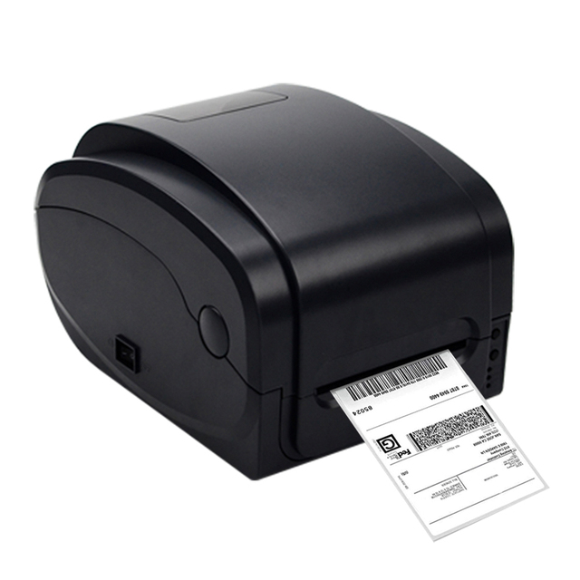 GPrinter GP-1125T Thermal Label Printer 203DPI Printing Barcode Wristband Sticker Paper for Hospital Supermarket Logistics