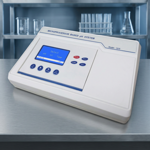 pH-mètre de laboratoire numérique de table avec mesure multi-paramètres et clavier à membrane - Product Image 5