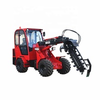 Mini-chargeur télescopique de qualité supérieure à prix d'usine en Chine, mini-telehandler à vendre