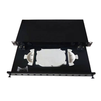 Kotak Terminasi Sambungan Akses Serat Optik 1U Rack Mount OTB 12 24 Core