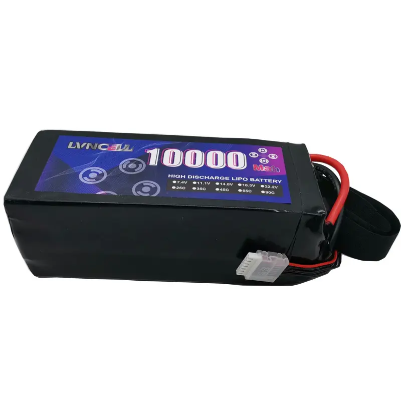 Batterie RC Rechargeable de 10000mah, pour voiture, pour Drone, hélicoptère, 3S 11.1V, Lipo 10000mAh