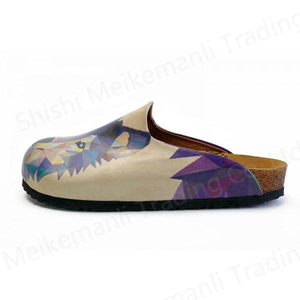 Zuecos de Plataforma Personalizados para Mujer, Invierno 2026, de Cuero y Malla con Corcho, Cómodos, Cerrados, Acolchados, Transpirables, Ligeros y Resistentes - Product Image 4