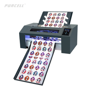 Purcell A3 A4 hoja de alimentación automática cortador de etiquetas Kiss Cut medio corte Motor paso a paso adhesivo máquinas troqueladoras digitales - Product Image 1