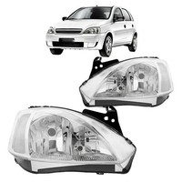 Ensemble de phares OLIVER Fitment 24 Watt pour Chevy Sail Corsa Montana 2002-2012, système d'éclairage automobile