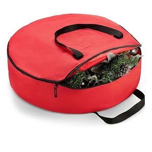 Juego de Organizadores de Almacenamiento Resistentes al Agua para Árboles de Navidad, Bolsa de Almacenamiento para Coronas de Navidad con Cierre, Tela Oxford - Product Image 4