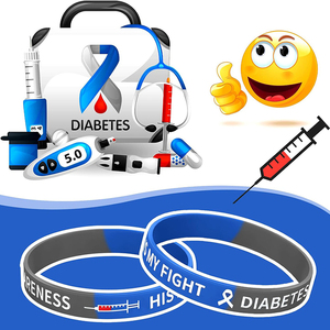 Proveedores de caucho de silicona personalizado su lucha es mi lucha pulsera campañas de concientización de la comunidad impermeable pulsera apilable - Product Image 3