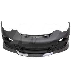 Parachoques delantero de fibra de medio carbono estilo Gt3 Rs para Porsche <span class=keywords><strong>Carrera</strong></span> 2005-2008 911 997 - Product Image 1