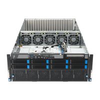 Serveur en rack 4U ESC8000-E11 8x3.5" 2.5" double socket GPU alimenté par des processeurs Intel Xeon de 5e génération 4x3000W PSU en stock