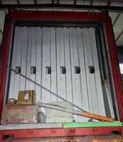 L'usine fournit un type de garage pliable pour les chantiers de construction communautaires mobiles Maisons intégrées Maison en conteneur Hôtel personnalisé