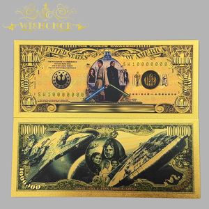 Novedad 2026: 16 billetes de 100 dólares americanos de dibujos animados, chapados en oro de 24 quilates, para regalos - Product Image 4