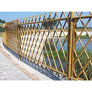 Clôture paysagère en <span class=keywords><strong>bambou</strong></span> vert, lot de <span class=keywords><strong>bambou</strong></span>, prix d'usine SRX - Product Image 3