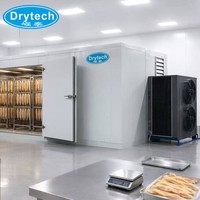 Industriële kip-droogmachine met grote capaciteit, vlees warmtepompdroger, DRYTECH merk, 19.4KW, 3500KG, SONCAP certificaat