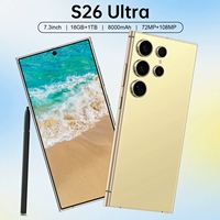 Teléfono Celular Android 5G Clonado 2026, Smartphone S26 Galaxs S26 Ultra Nuevo, Teléfono Móvil Inteligente para Samsung S26 Ultra