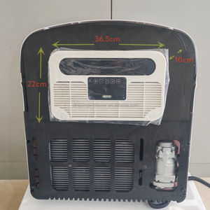 Sistema de aire acondicionado compresor eléctrico de 12V para caravanas camiones Mazda Suzukis-techo caravana AC camión aire acondicionado - Product Image 4