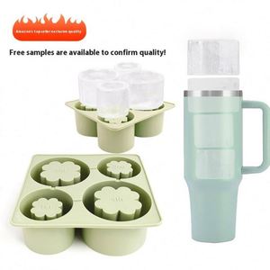 Silicone Ice Cup 4 PC Ice Mold <b>Set</b> Easy-to-Use Ice Cream Maker <b>Tools</b> for <b>Kids</b> Sustainable - Product Image 1