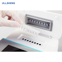 Allsheng Hot Sell Portable Fluorometer 6s/8 Samples DsDNA Dna Rna Quantification Fluorescence Quantitative Detection Analyzer