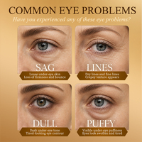 Greenlem OEM/ODM/OBM Essence pour les yeux au rétinol et à l'acide hyaluronique, hydratant anti-rides, pour illuminer le contour des yeux et améliorer les ridules