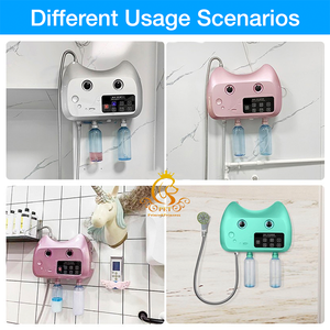 EUR PET منتجات تنظيف العناية بالحيوانات الأليفة حمام تدليك القط والكلب حمام سبا الشامبو التلقائي خلط التخفيف - Product Image 6