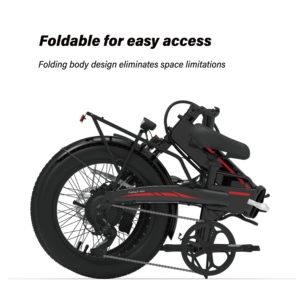 YIMI B06 Fatbike E-Bike for Adults Strong <b>Frame</b> 7 Speed Lithium Battery 20*3.0 <b>Fat</b> Tire YIMI B06 3.0 Inch <b>Fat</b> Tire Doubled Groun - Product Image 2