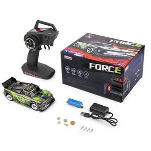 <span class=keywords><strong>WLtoys</strong></span> <span class=keywords><strong>284131</strong></span> 1/28 RC 4WD Force Speed Racing Car 2,4G 30 KM/H Vehículo de curso corto con luces - Product Image 6