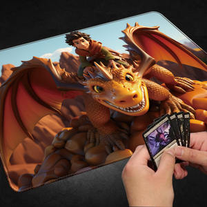 Tapis de jeu au design personnalisé pour jeux de société Tapis de jeu étanche pour jeux de cartes Tapis de souris avec impression Tapis de jeu - Product Image 4