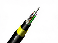Cable de Fibra Óptica Aérea para Exteriores ADSS, Material PE FRP para Líneas Eléctricas y Redes FTTX, hasta 288 Núcleos
