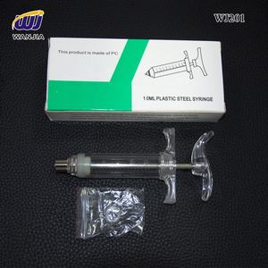 Siringa veterinaria riutilizzabile adatta con qualsiasi marca di aghi Luer realizzati in plastica resistente - Product Image 1