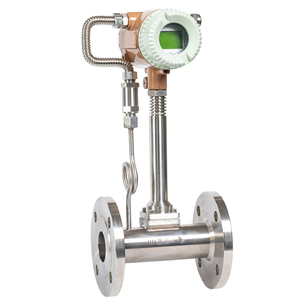 High Accuracy Vortex <strong>Flow</strong> <strong>Meter</strong> for Steam <strong>Gas</strong> Liquid 4-20mA <strong>Pulse</strong> <strong>Output</strong> DN15-DN300 Stainless Steel Vortex Flowmeter - Product Image 1
