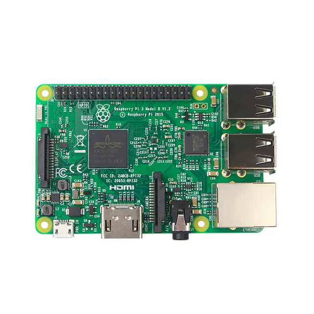 Raspberry Pi Generation 3 Type B E14 3B Artificial intelligence motherboard development board small computer