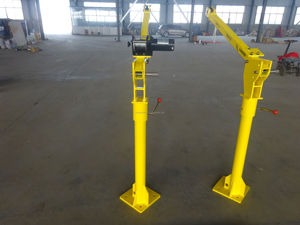 עגור מיני נייד 300 ק "ג 500 ק" ג 1000 ק "ג 12v 24v 24v קטן טנדר משאית רכוב עגורן - Product Image 6