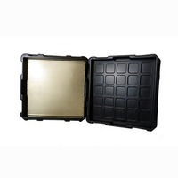 Plateau d'emballage sous blister noir personnalisé en forme de coquille pour téléphone portable et montre connectée, en PS, thermoformé