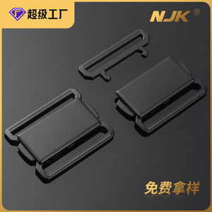 Side Release Buckle 40mm Zinc Alloy Durable Bag Accessories For <b>Backpacks</b> Clothing Waist <b>Straps</b> - Product Image 5