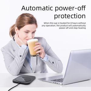 Taza de calefacción inalámbrica constante 55C de cerámica de lujo con carga inalámbrica eficiente aplicable de <span class=keywords><strong>agua</strong></span> hirviendo - Product Image 5