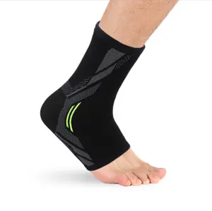 Yüksek elastik nefes ayak koruma ayak bileği Guard sıkıştırma manşonu çorap ayak bileği desteği