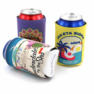 Coldie de boisson personnalisé fabriqué en Chine, support trapu en néoprène pour la promotion - Product Image 5