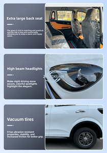 Véhicule Électrique Quatre Roues Élégant et Tendance, Mini-Voiture de Banlieue à Basse Vitesse pour Adultes, Moteur ≤50kW - Product Image 3