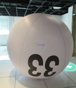 <span class=keywords><strong>Ballon</strong></span> gonflable géant personnalisé de 2 m, <span class=keywords><strong>ballon</strong></span> en PVC, LED RGB, télécommande, ballons publicitaires gonflables à l'hélium pour la décoration de fête - Product Image 4