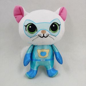HY198 Supers Cat Team Crystal Supers Juguete <span class=keywords><strong>de</strong></span> peluche suave Animal <span class=keywords><strong>de</strong></span> peluche Juguete Gatito azul Gato verde Gato amarillo Muñeca Niños Juguete para regalo - Product Image 3