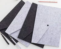 Housse pour ordinateur portable en feutre pour femme, style moderne, simple, imperméable, écologique, 5 mm, étui pour tablette PC, durable, couleur et logo personnalisables