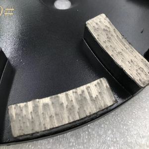 PEX 10 pollici 250mm all'ingrosso della fabbrica universale segmento quadrato fresatura ruota diamantata piastra per calcestruzzo - Product Image 4