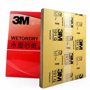 ورق صنفرة 3M101Q P120-800 مقاوم للتآكل ومضاد للماء لتلميع السيارات والخشب، ورق صنفرة مائي مصقول - Product Image 5