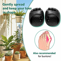Sandales d'exercice à 5 orteils pour l'arche plantaire, sandales de massage d'intérieur pour l'entraînement quotidien à domicile et l'équilibre des pieds