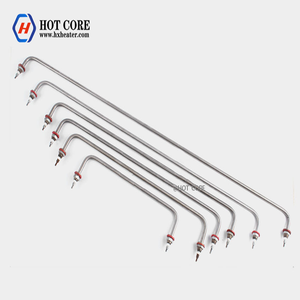 Chauffe-air électrique en acier inoxydable en forme de U personnalisé, 230V, 2,5 <span class=keywords><strong>kilowatts</strong></span>, chauffe-air tubulaire industriel haute température - Product Image 5